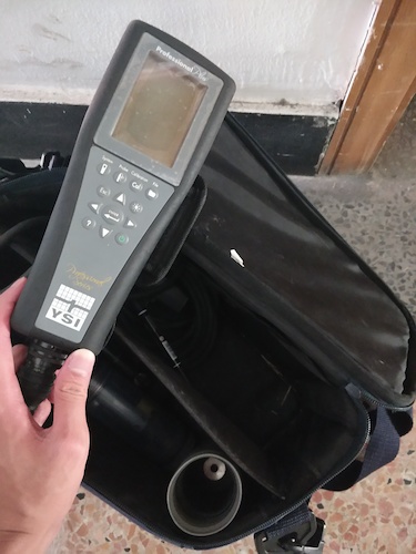 7月11日国产a片
赴余杭“激浊扬清”水质监测小分队  仪器培训