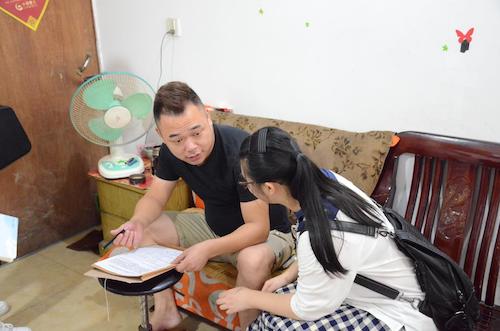 7月21日 生命与环境科学学院 赴余杭区测甲醛小分队 问卷调查(4)