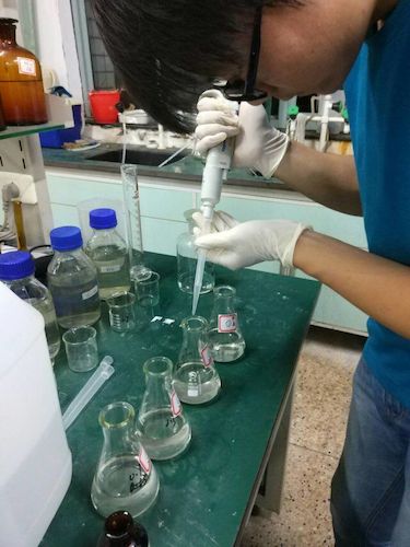 8月15日+生命与环境科学学院+野百合贝斯特社会实践小分队+实验照片2