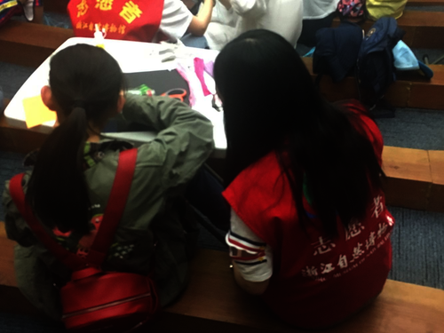 七月二日 生命与环境科学学院 B.D.服务社赴浙江自然博物馆'“小问号大知识”社会实践小分队 纸绳花开8