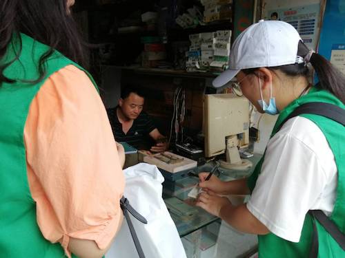 七月七日  生命与环境科学学院 与水之缘——寻访余杭塘河社会实践小分队 线下访谈2