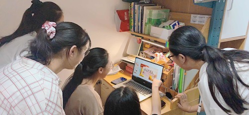 七月九日 生命与环境科学学院 杭州社区“听党指挥能打胜仗”社会实践小分队团队制作PPT