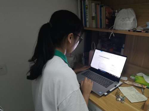 七月十日生命与环境科学学院赴杭州地区疫情防控调查及科普小分队收集疫情信息过程3