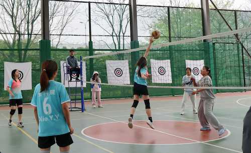 2025年3月30日 体育部组织参与体育文化节排球赛